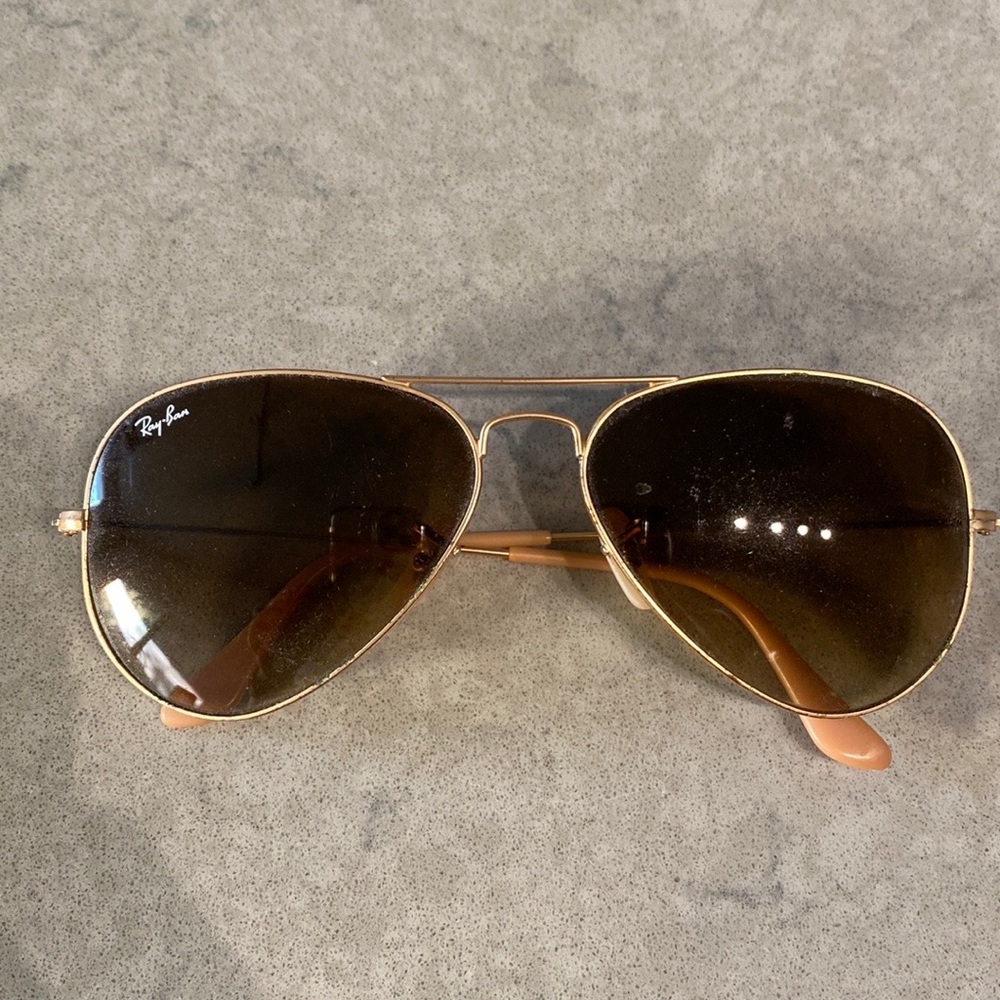 Ray-Ban aviator sunglasses